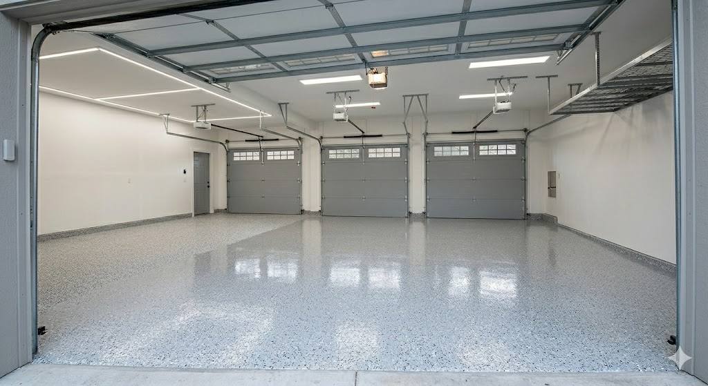 Garage floor epoxy coating