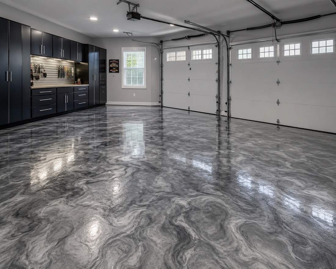 Professional epoxy flooring installation Chattanooga TN